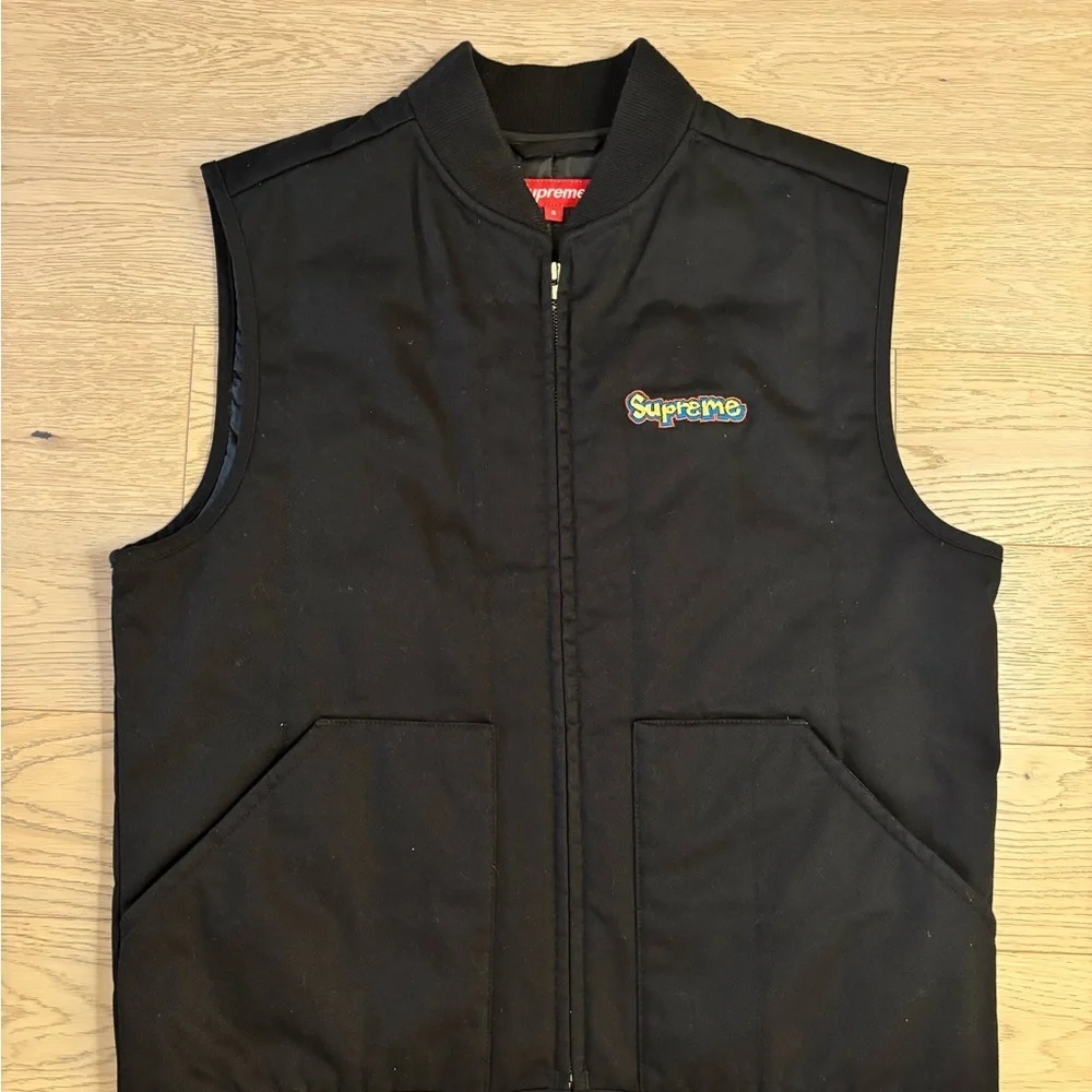 Supreme Black Men's Vest fw/18 - Picture 1 of 4